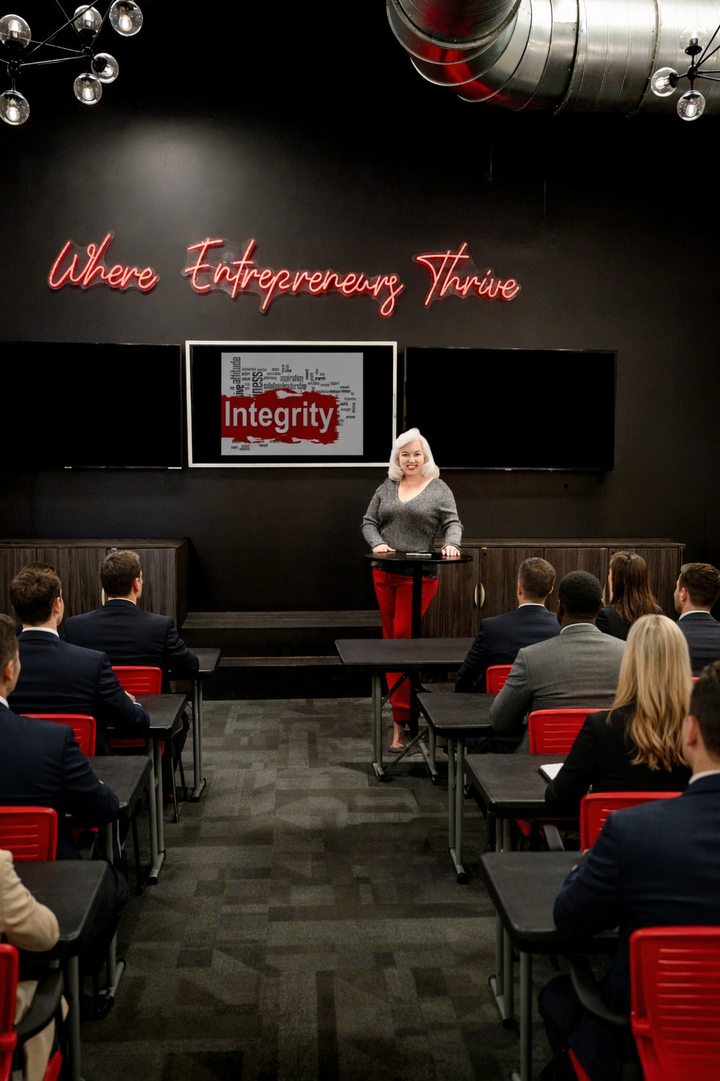 Audience during workshop
